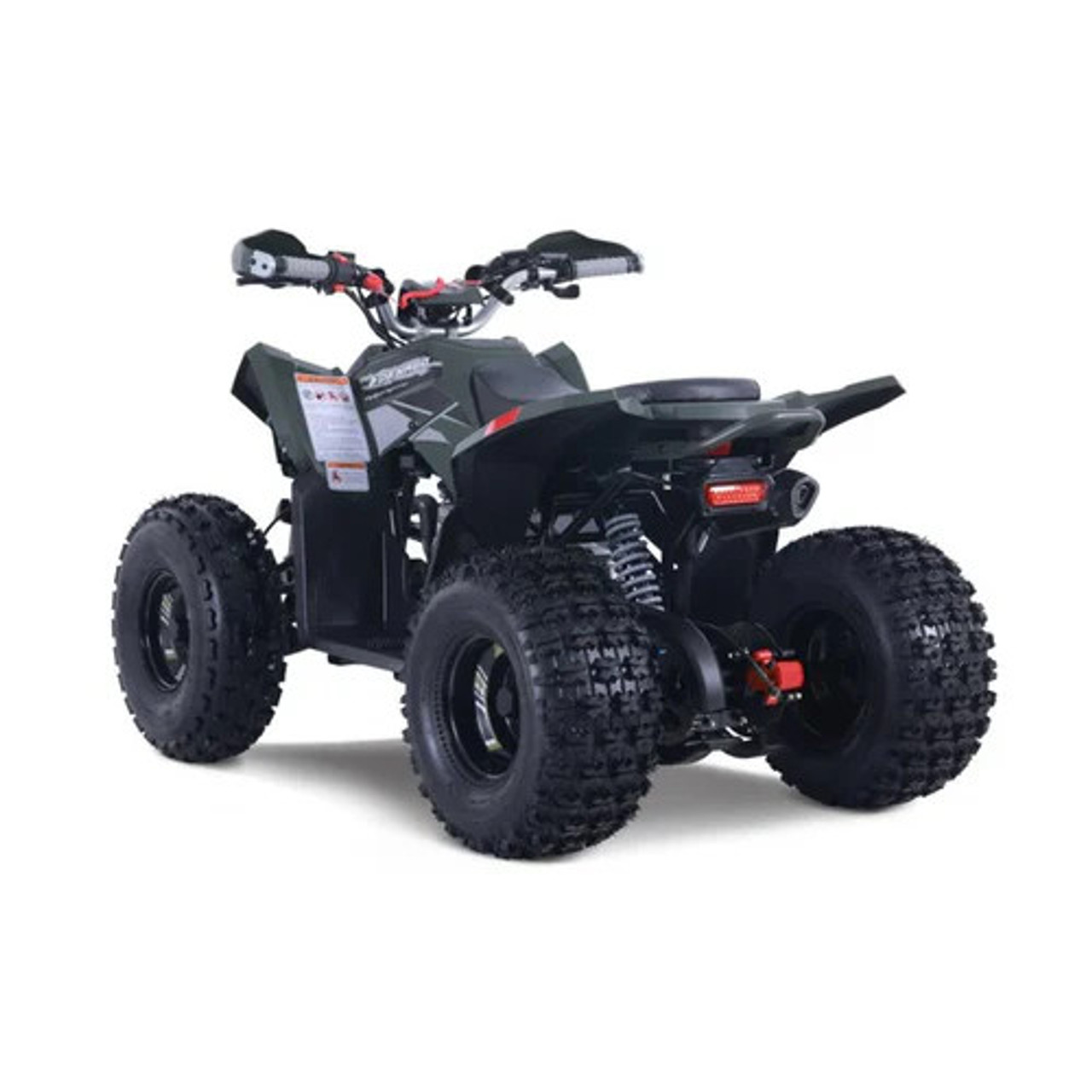 “2026 Denago Trailhawk 10 youth ATV matte green – 120cc ATV for kids”