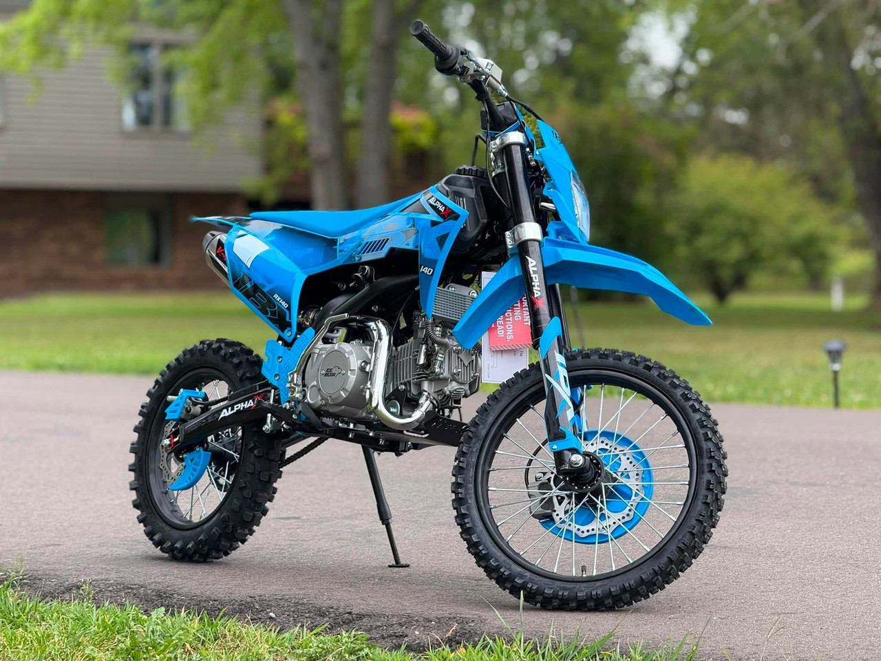 2026 IBX AX140 Blue 140cc Manual Pit Bike | East Central Sports
