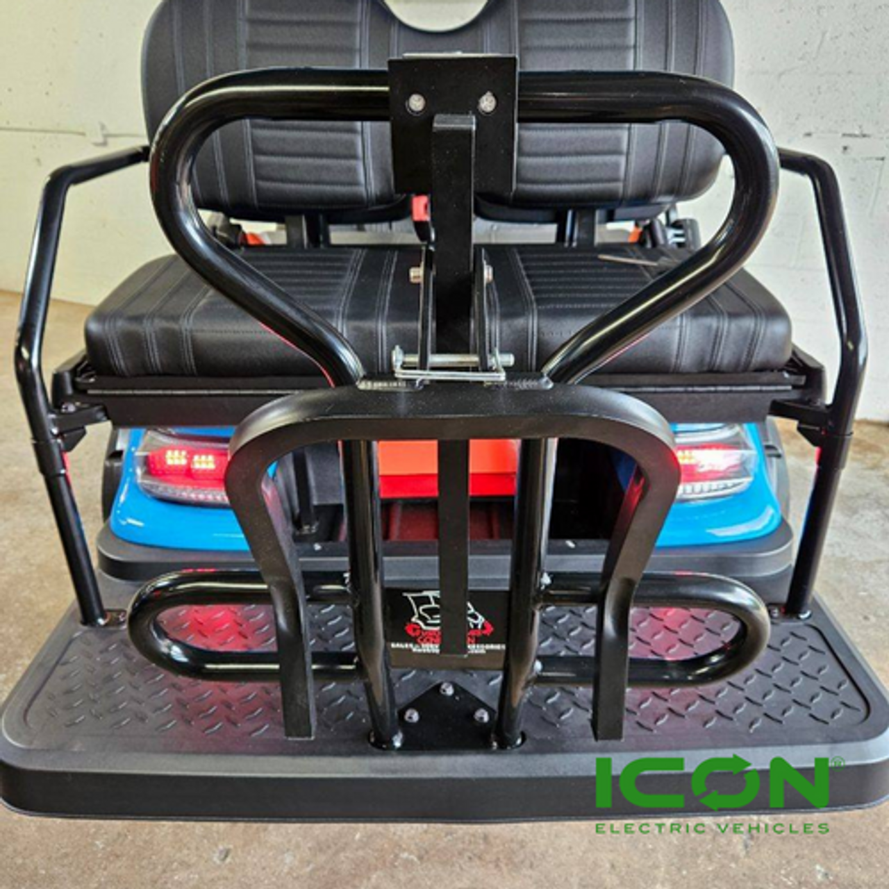 ICON EV Golf Cart Beach Chair Holder