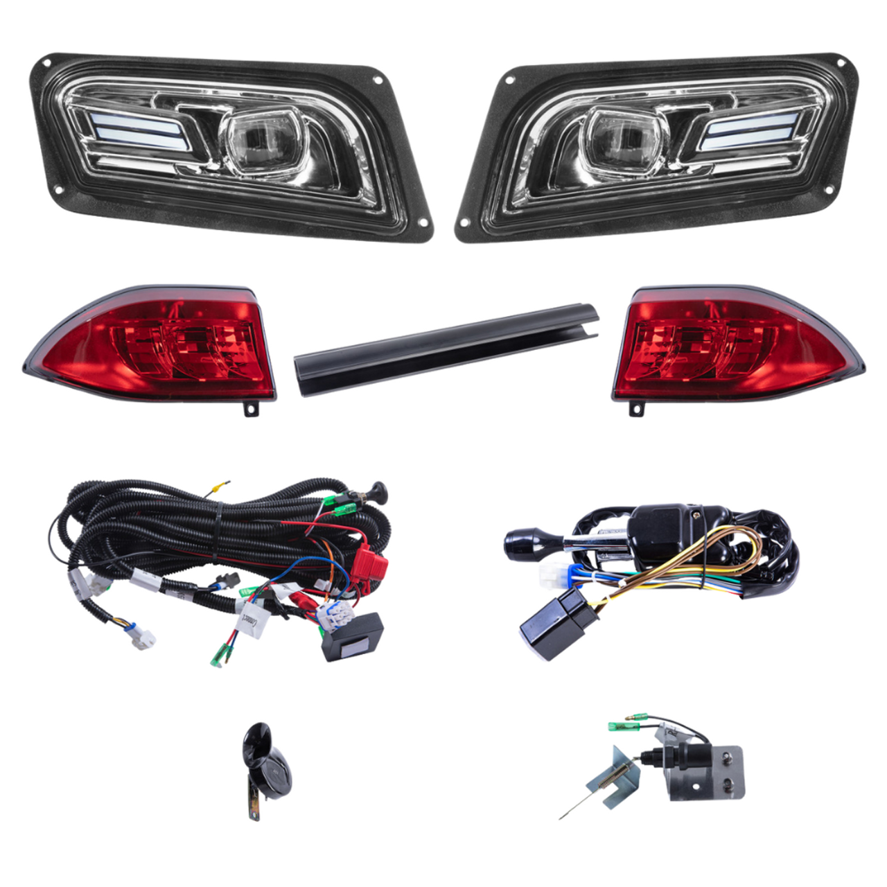 12-48 Volt LED Deluxe Light Kit for Club Car Tempo Golf Carts