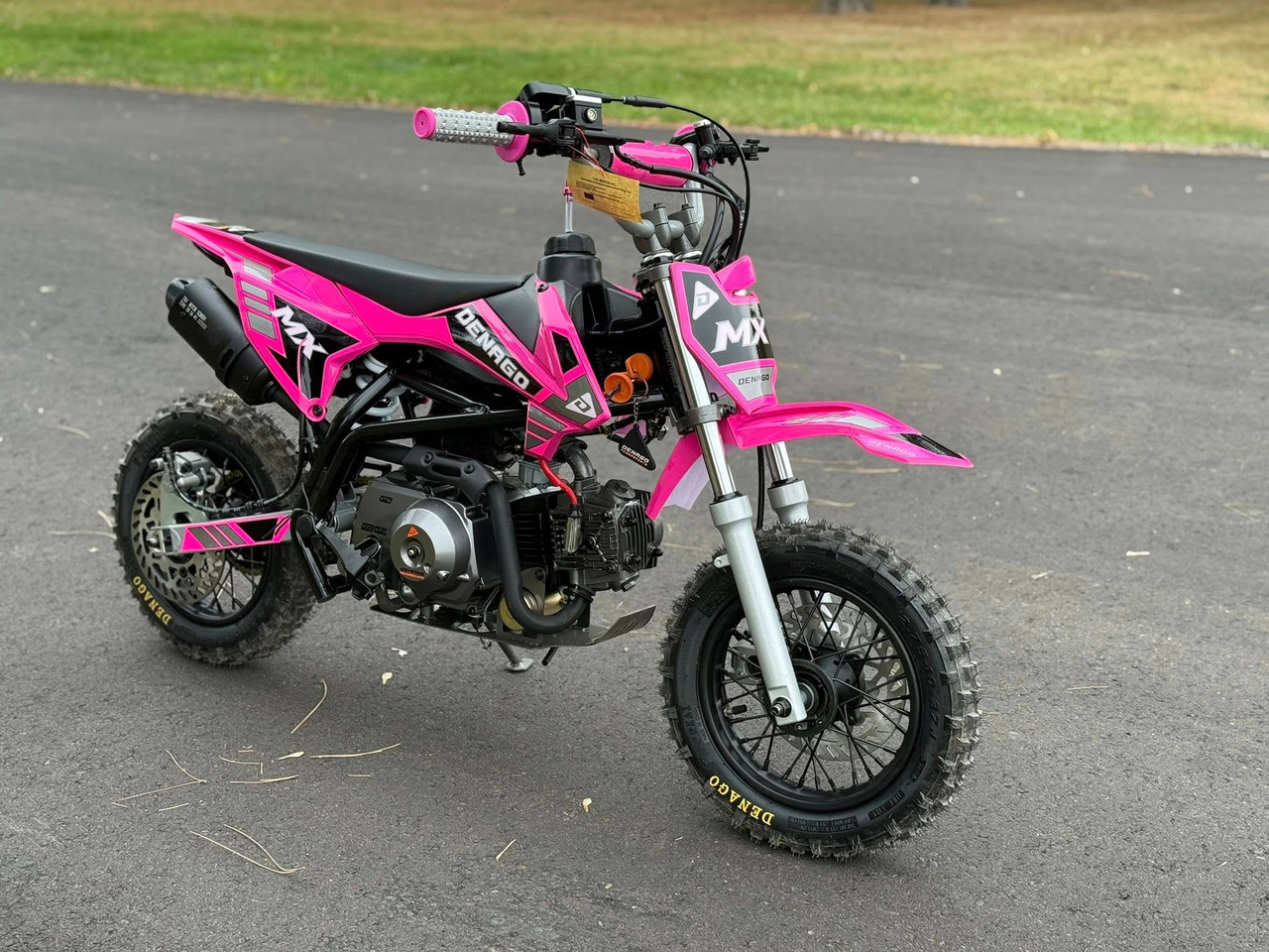 Denago MX - Pink 110cc Youth Pit Bike | East Central Sports
