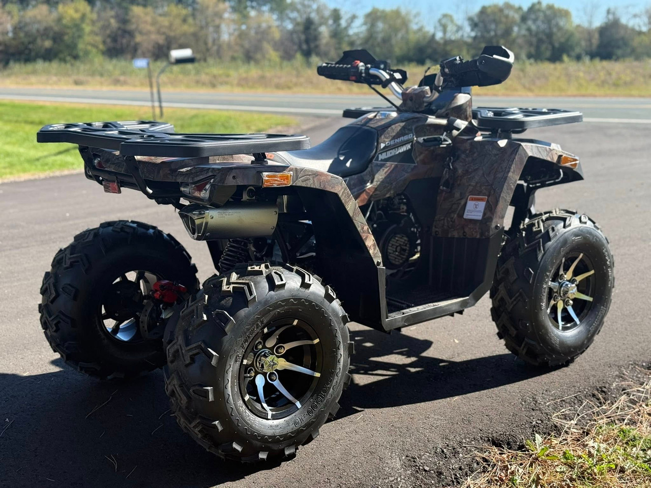 “Denago Mudhawk 200 Camo fully assembled or crate option” “Denago Mudhawk 200 Camo fully assembled or crate option”