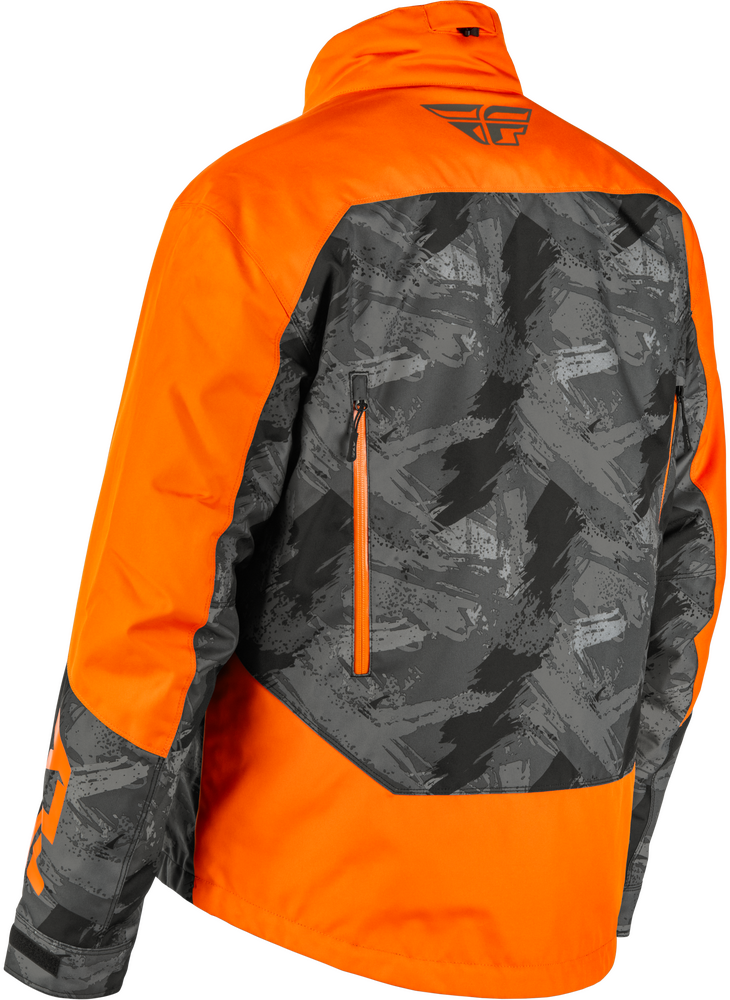 FLY RACING ジャケット グレー/オレンジ Fly Racing SNX Pro Jacket – Hydraguard Weatherproof | 450D