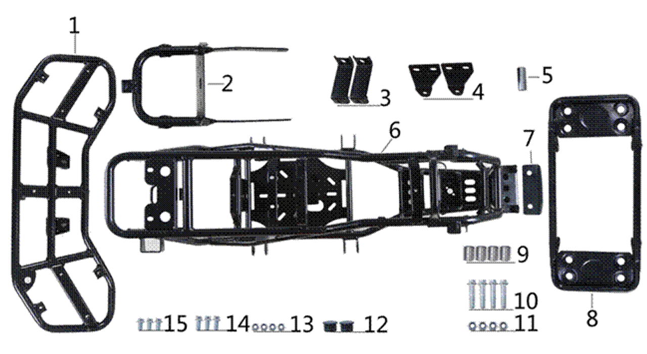 (6) Main Frame For Mudhawk6