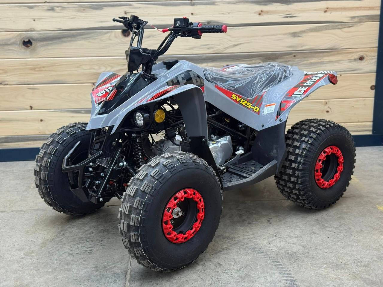 2026 Syx Moto 125D EFI ATV (Red) – 125cc Automatic Quad for Sale