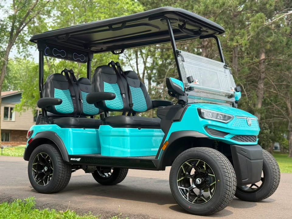 2026 MadJax Ascent Golf Cart – 48V Lithium Luxury PTV w/ Premium