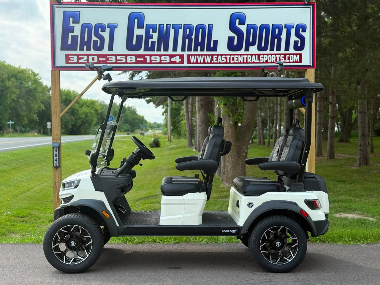 2026 MadJax Ascent Golf Cart – 48V Lithium Luxury PTV w/ Premium