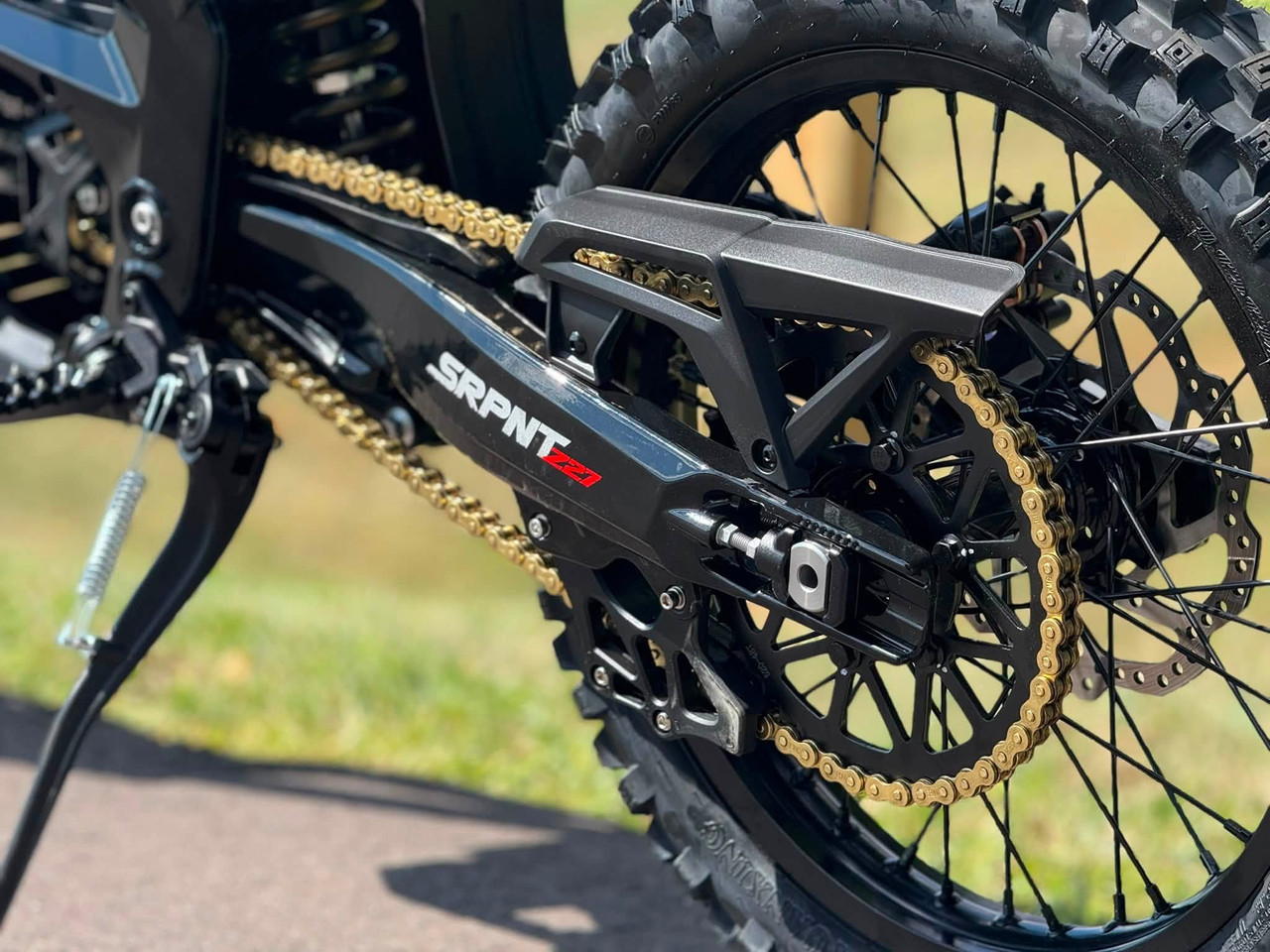 2026 SRPNT Z27 Black Oro 27kW 72V Electric Dirt Bike | East