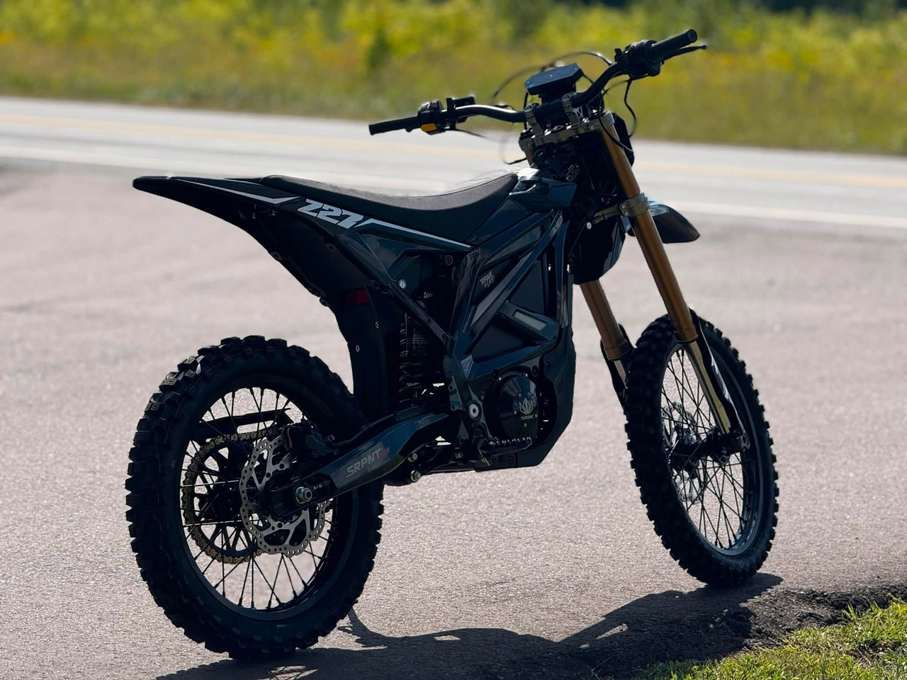 2026 SRPNT Z27 Black Oro 27kW 72V Electric Dirt Bike | East