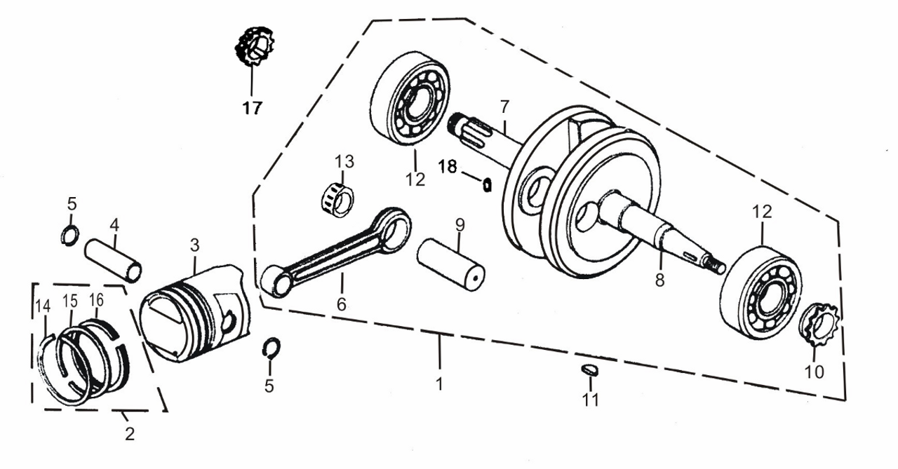 (05) CIRCLIP PISTON PIN (14mm)