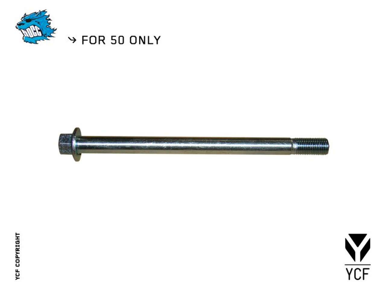 (12) FRONT AXLE (YCF50)