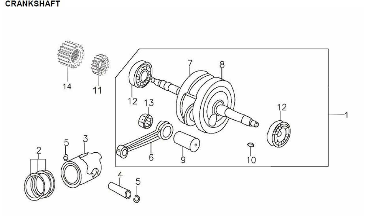 (01) CRANK CONNECTING ROD