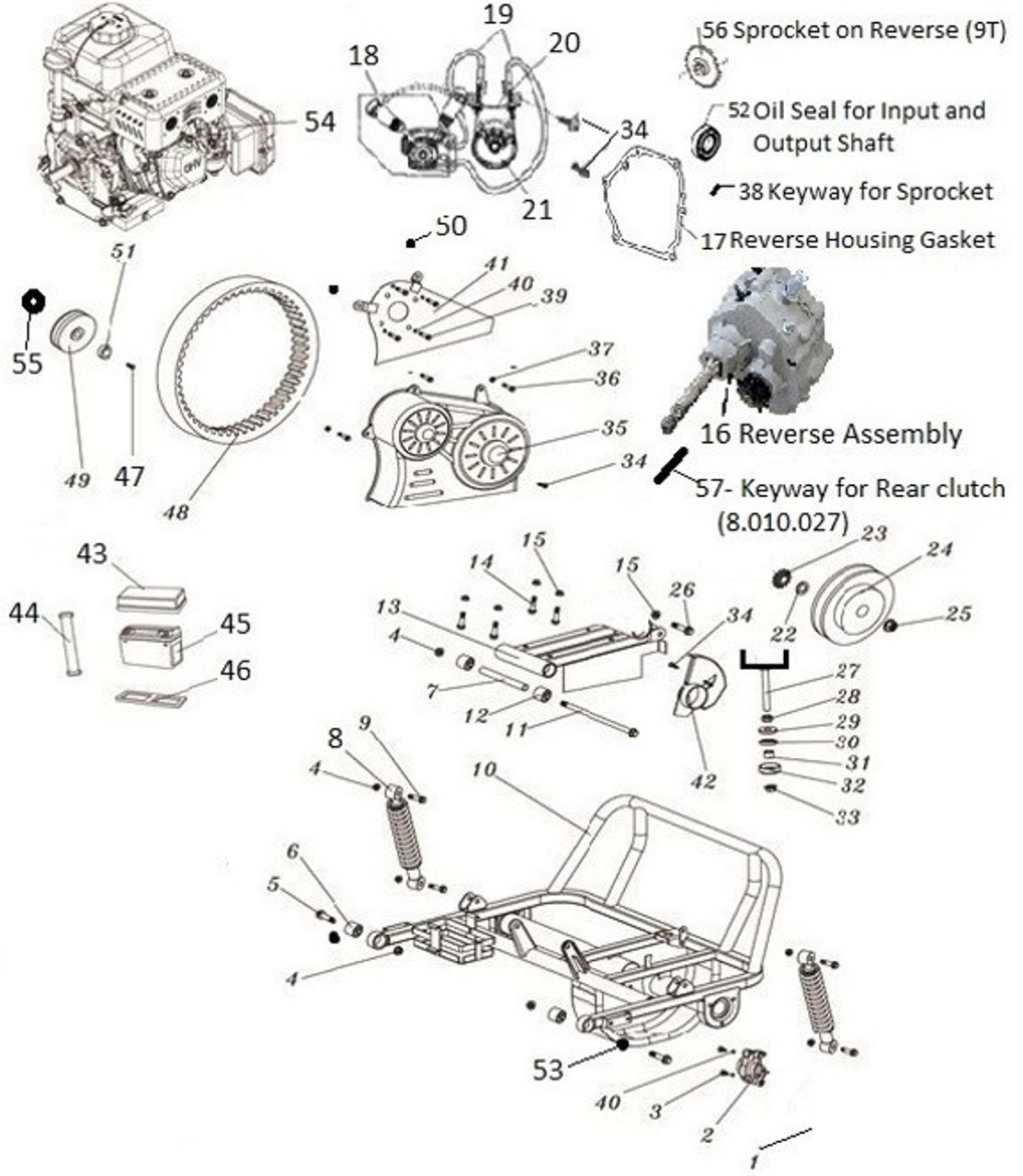 Hammerhead deals twister parts