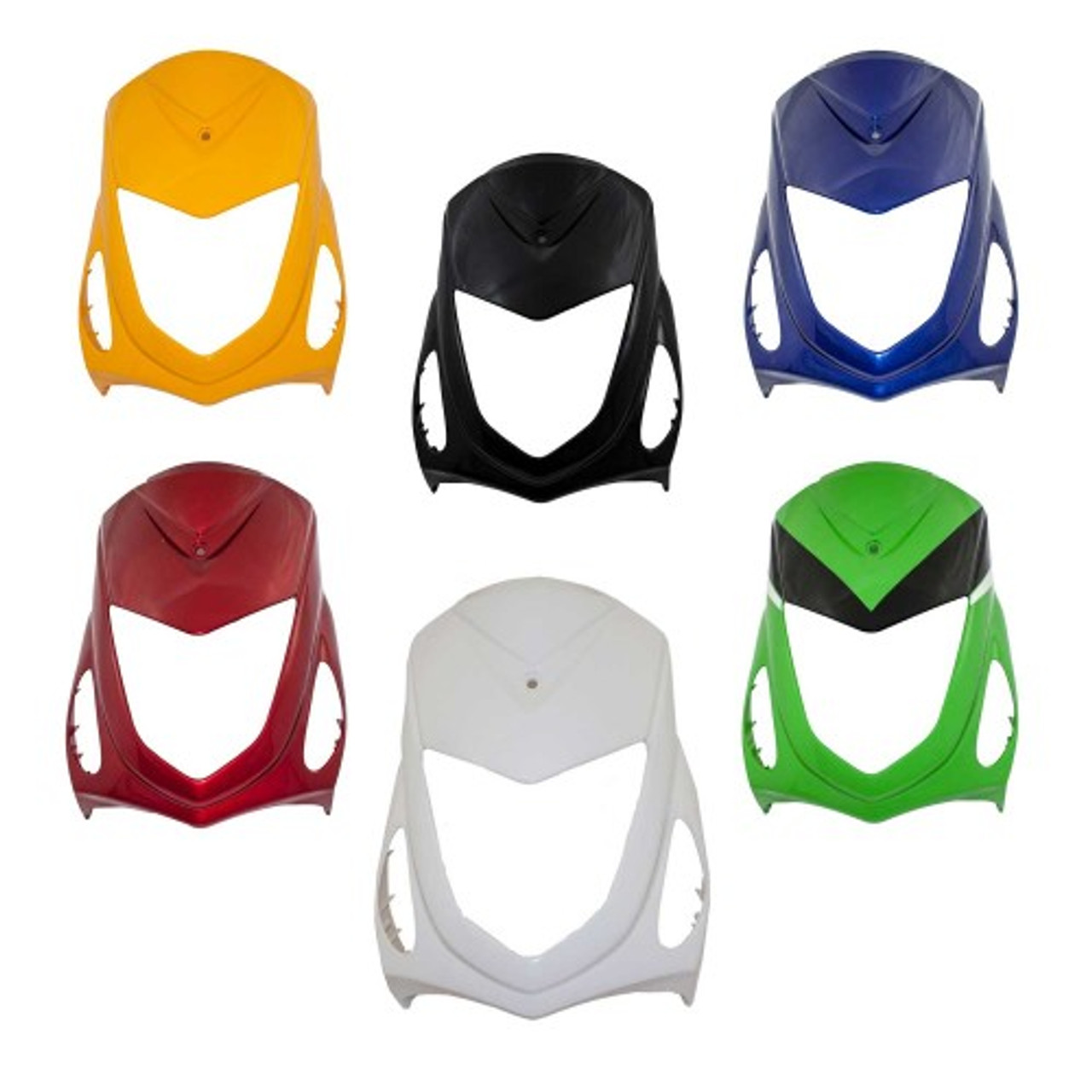 (01) WOLF SCOOTER FRONT COVER RX50 (MULTIPLE COLORS)