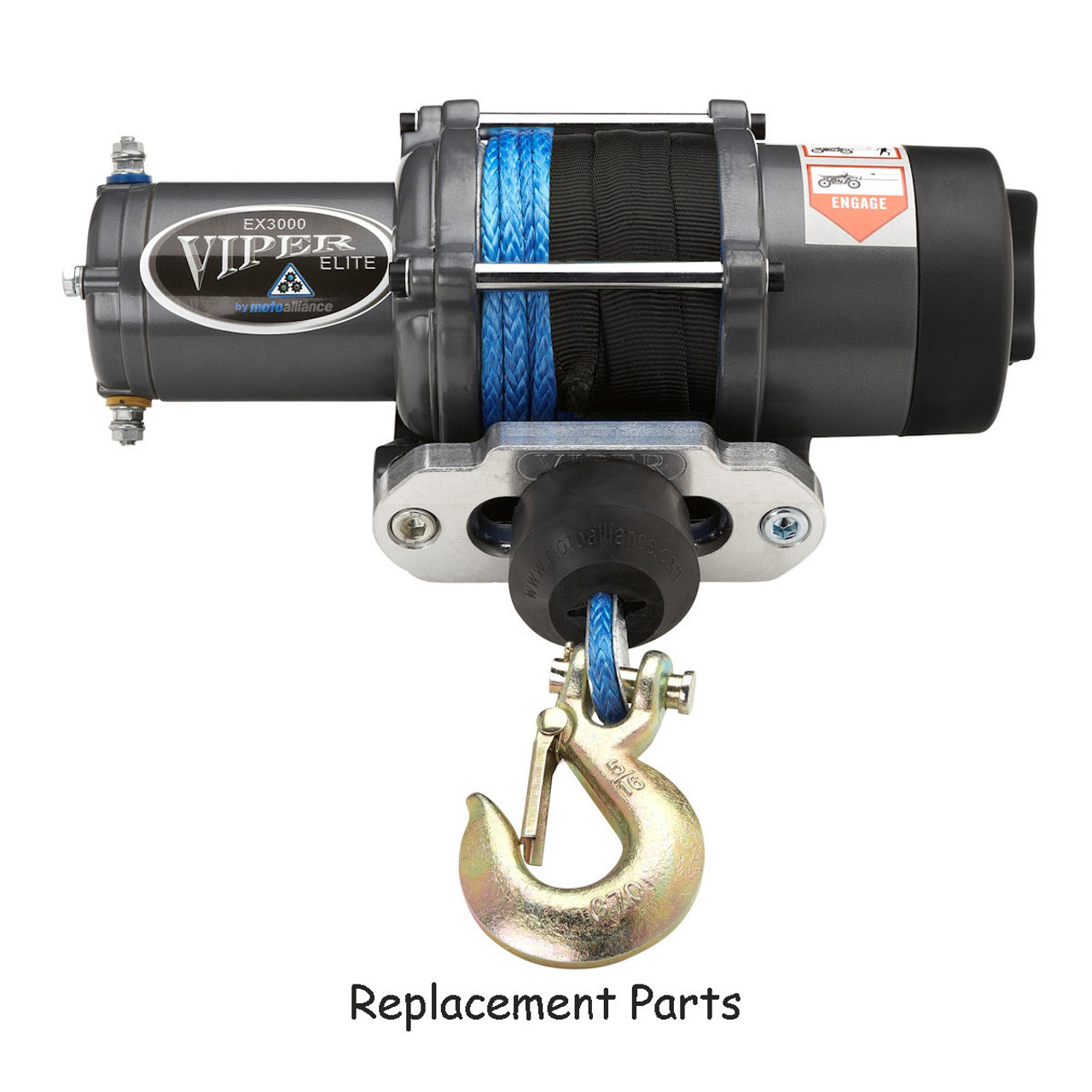VIPER Replacement Parts for Elite Standard Spool Winch -3000-6000lb