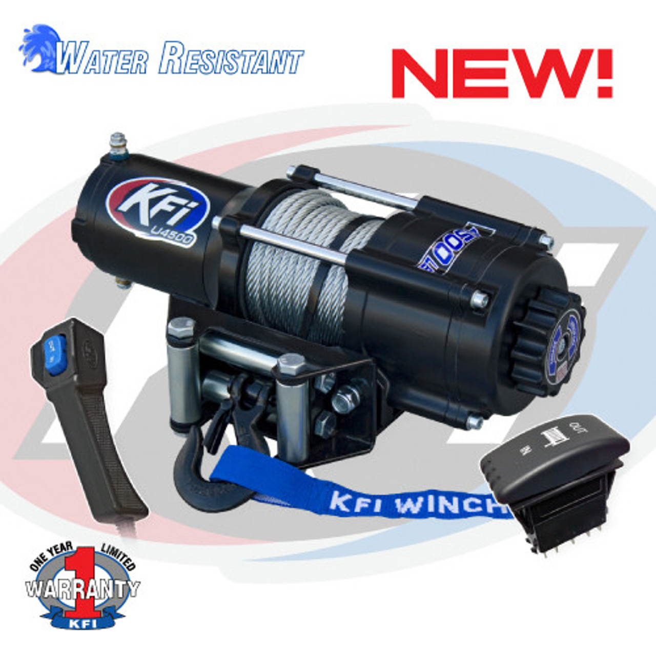 4500 KFI UTV Winch (Standard)