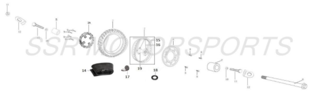 REAR TIRE 80/100-12
A00528-18-00