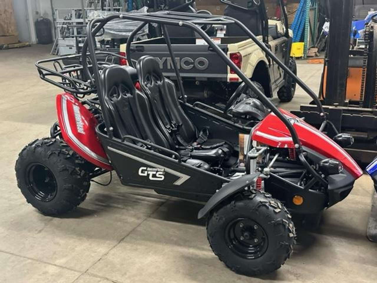 Seat- TrailMaster 150cc Go-Kart - Driver - RED