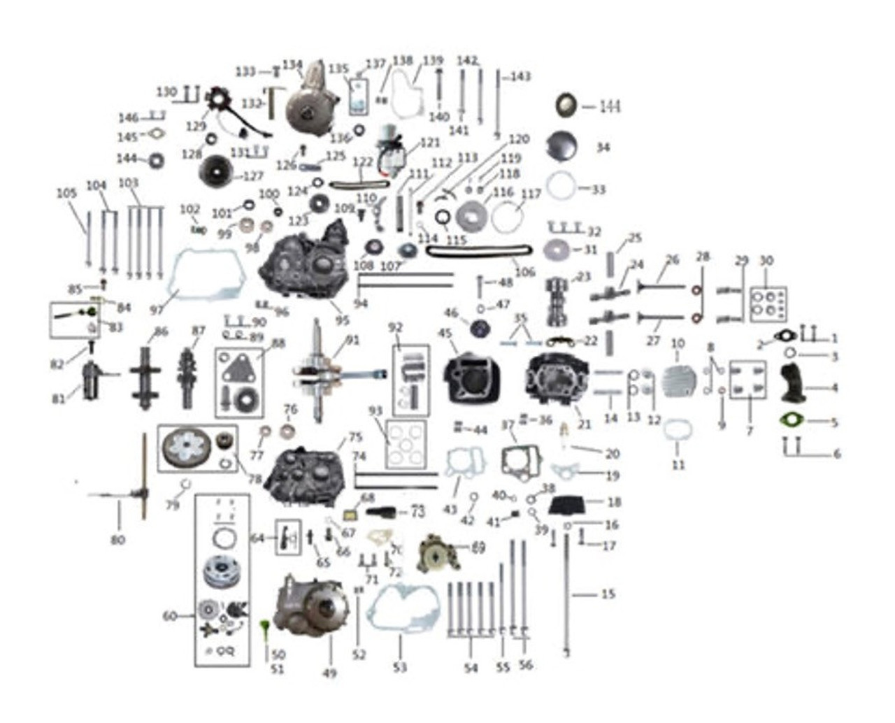 (05) Tao New Cheetah Intake Manifold Gasket