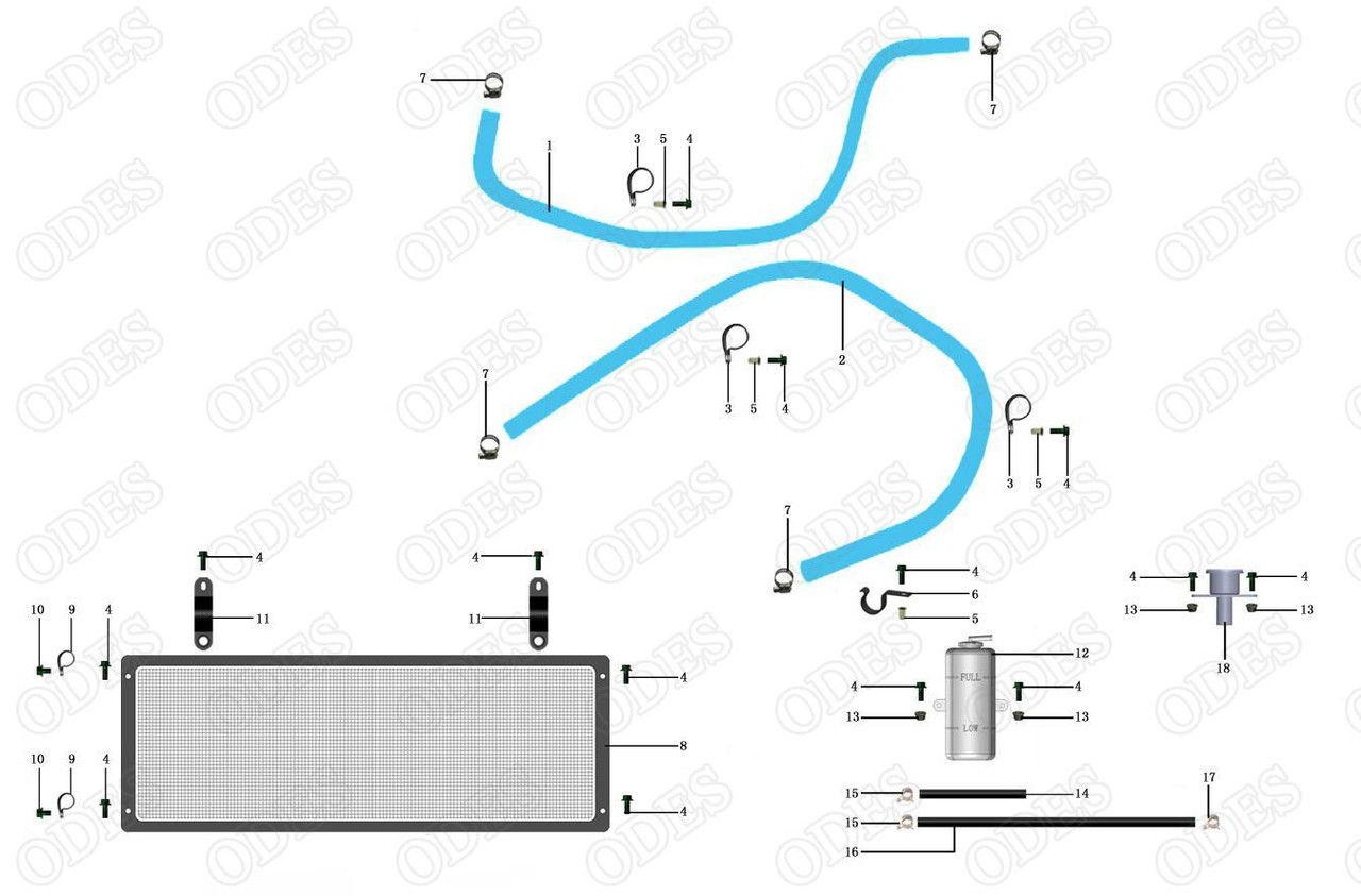2023 Aodes SportCross 1000 (Cooling System)