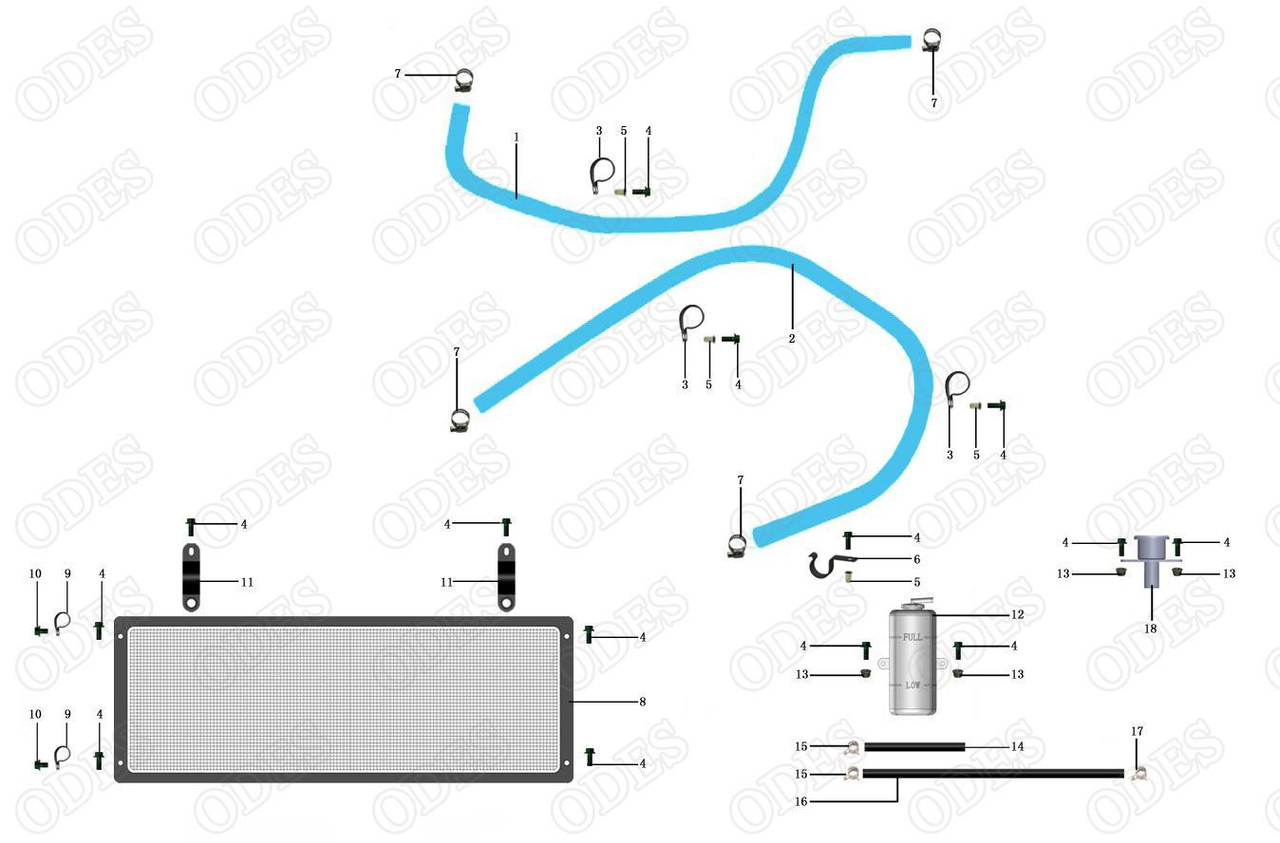 2023 Aodes SportCross 1000 (Cooling System)