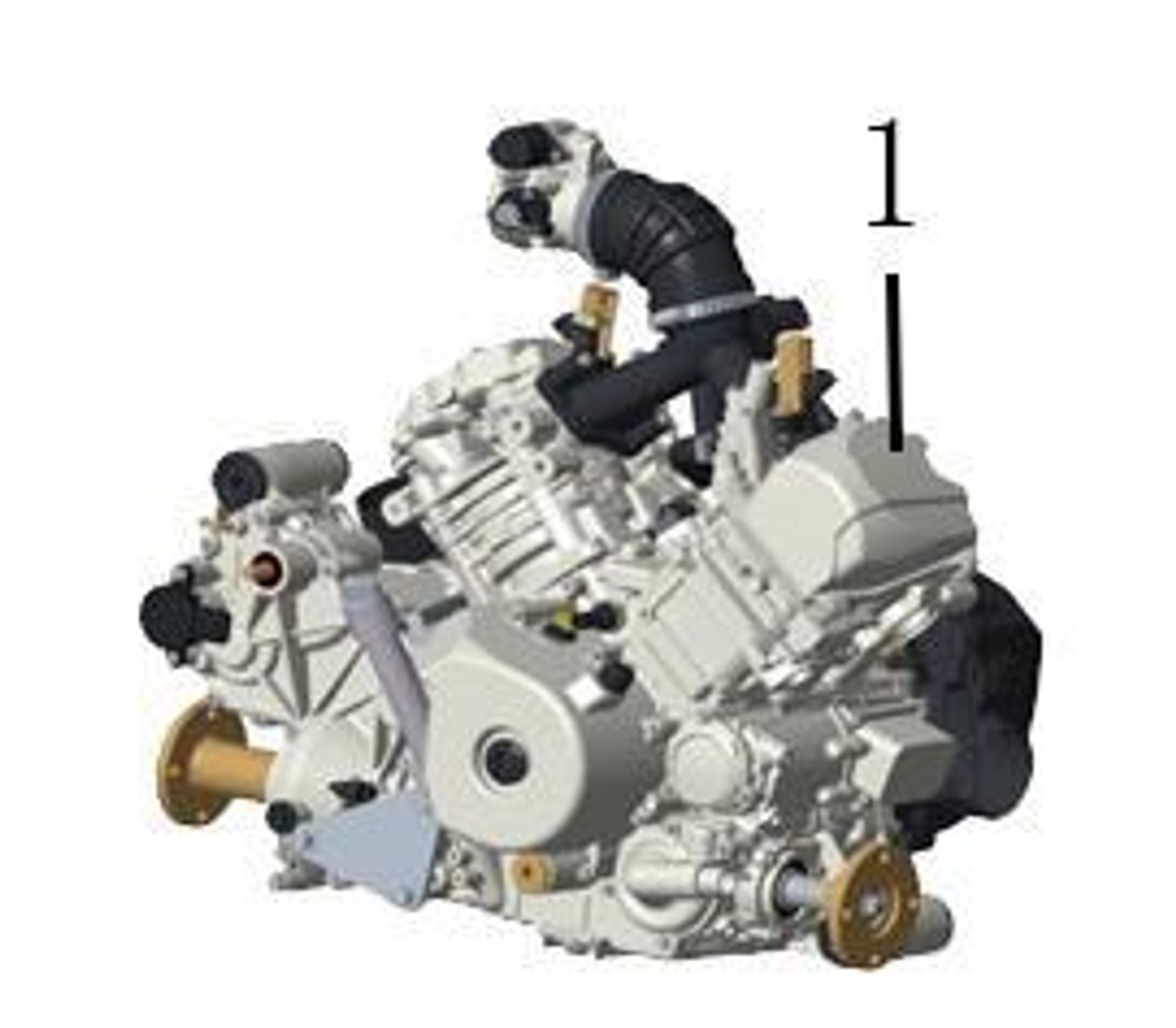 2023 Aodes SportCross 1000 (Engine Assembly)