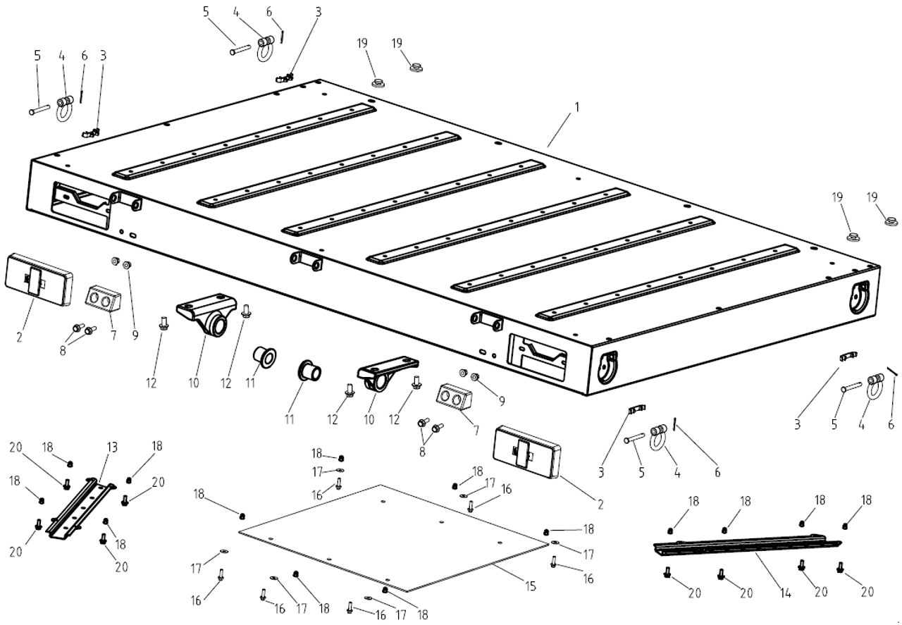 2023 Aodes Desertcross 1000-6 HVAC (Bottom Of Cargo Bed)