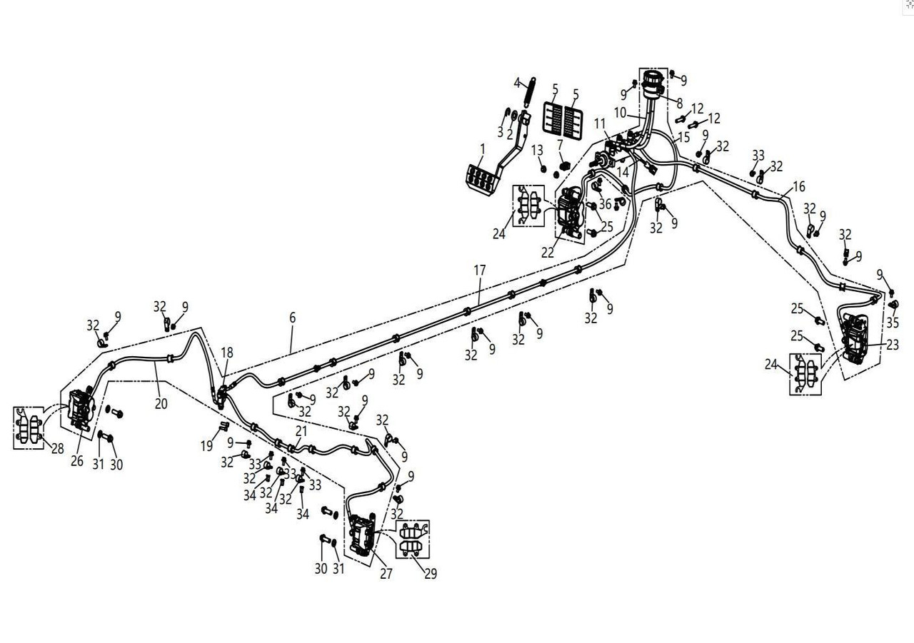 2023 Aodes Desertcross 1000-6 HVAC (Braking System)