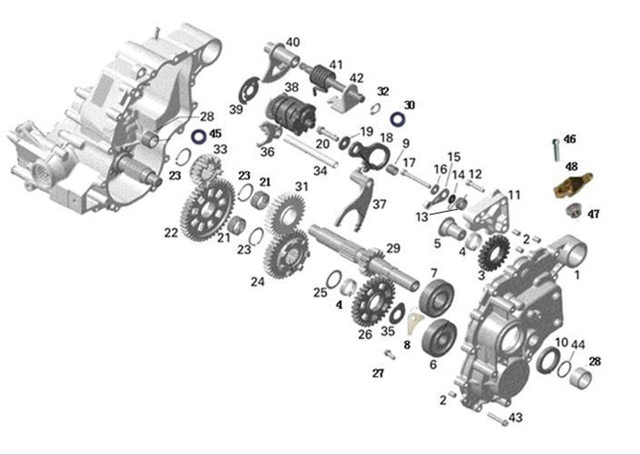 2023 Odes Junglecross 800ST-2 (Gearbox 1)
