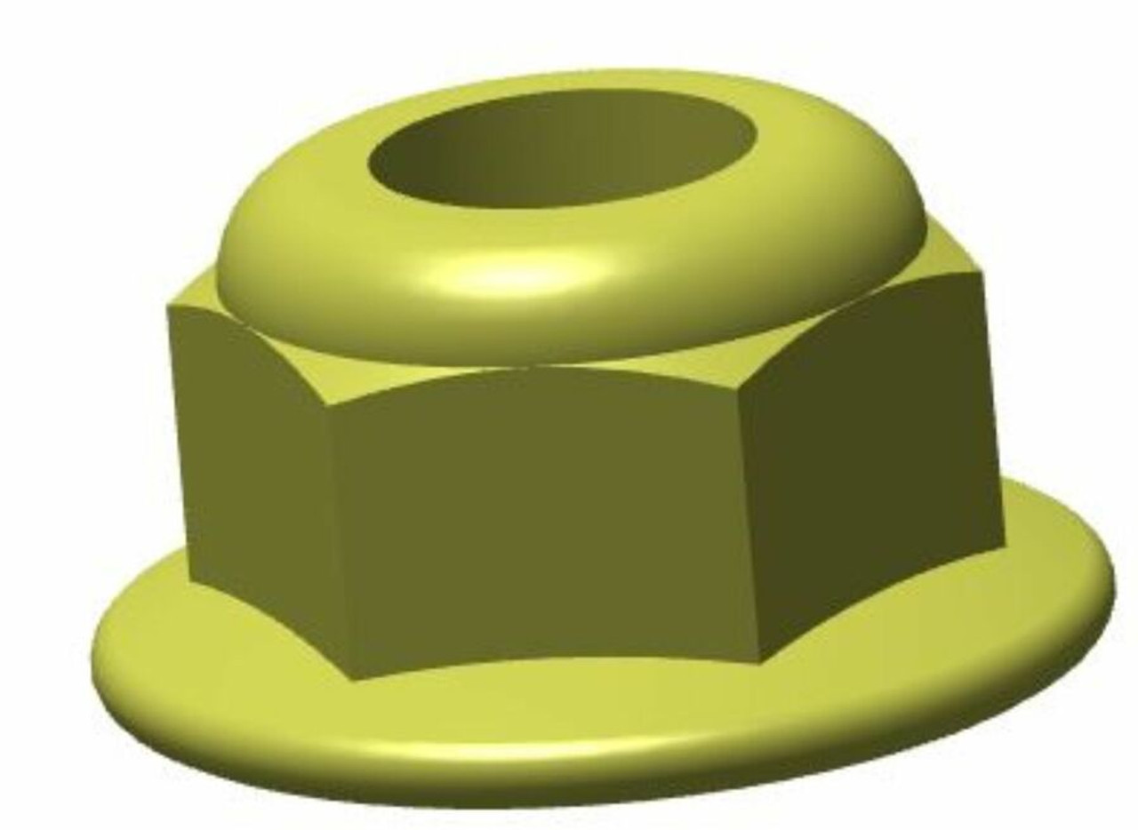 (21) HEX FLANGE (HF) NUT