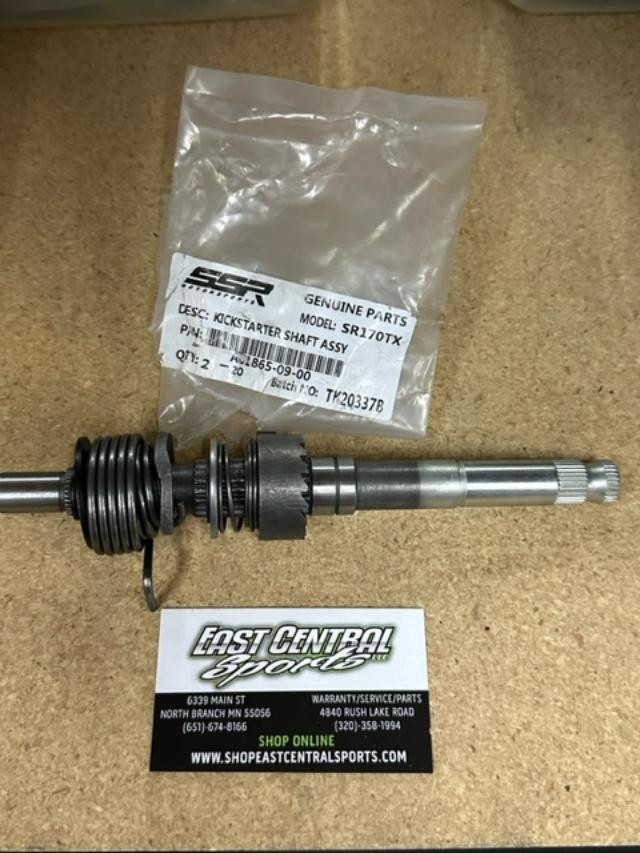 Kickstarter Shaft Assembly SSR 160/170