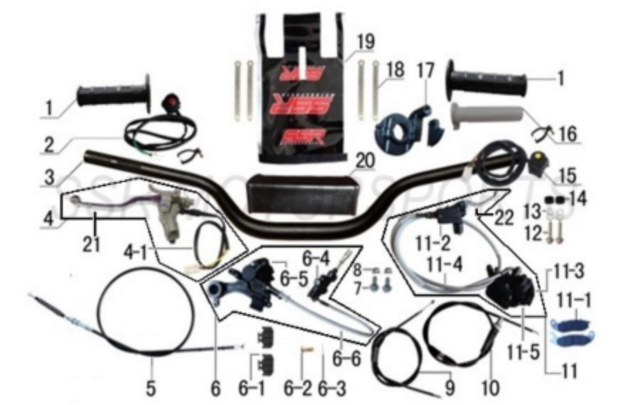 Clutch Lever SSR SR150/SR189 (2016-2019)