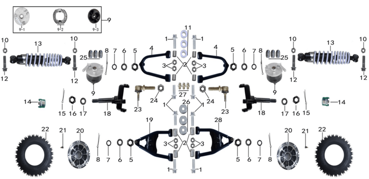 (26) Rival Mudhawk 10 Rocker Arm Sealing Cover