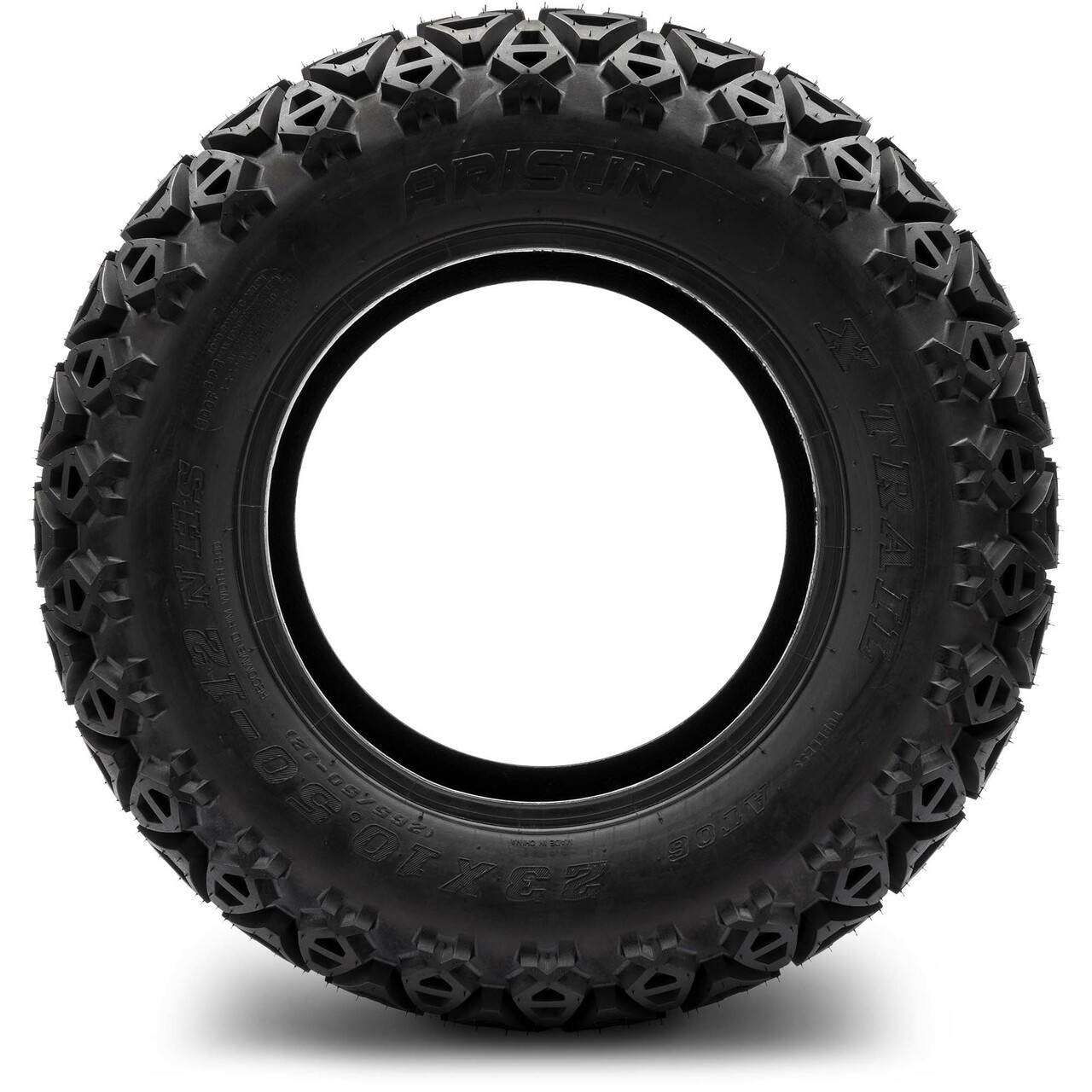 Arisun X-Trail Series All Terrain Golf Cart Tire - 23x10.5-12 (6-Ply)