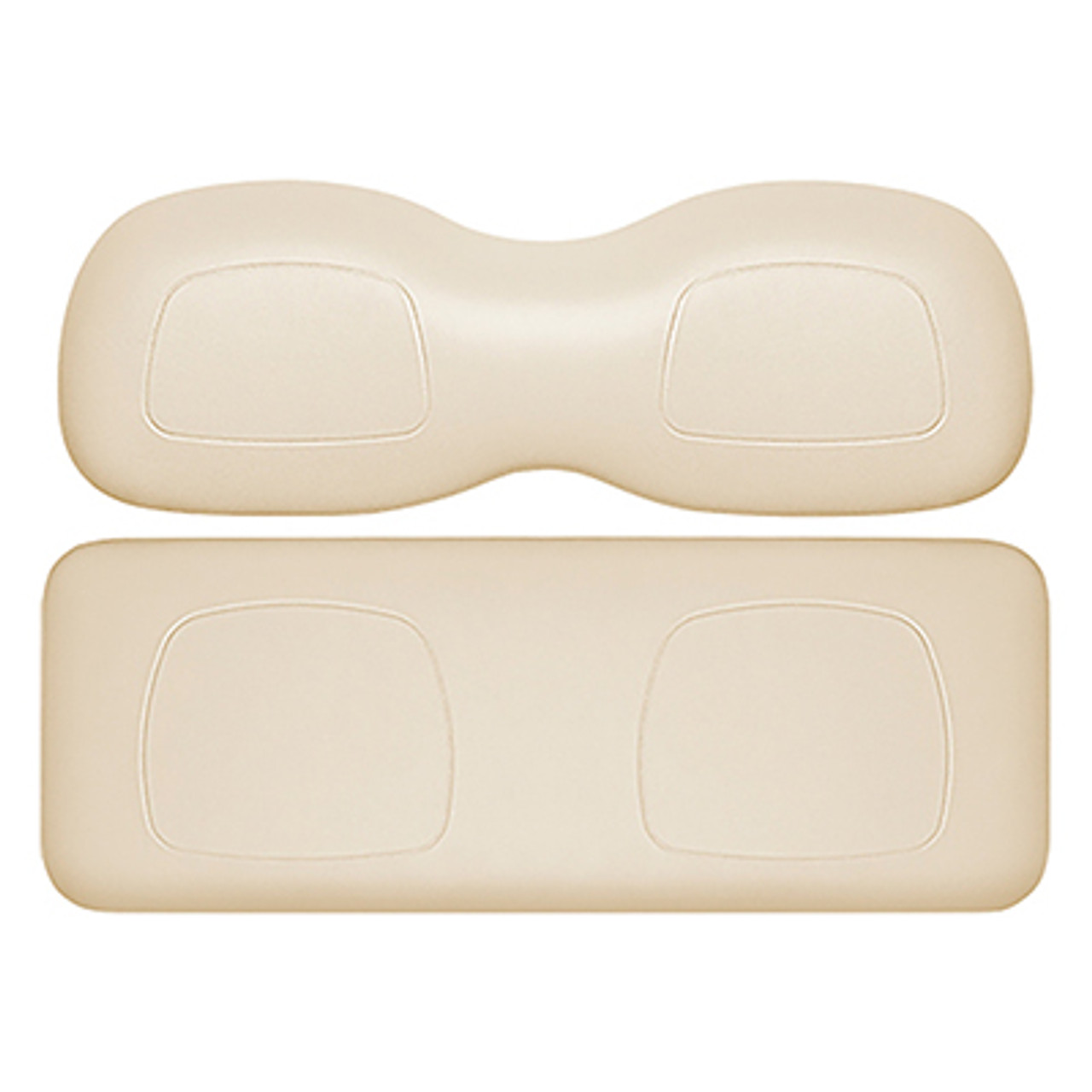 DoubleTake Classic Rear Cushion Set, Club Car DS New Style 00+, Buff