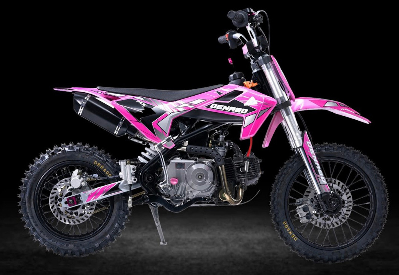 2026 Denago MX1 110cc Dirt Bike – Semi-Automatic Youth Motocross