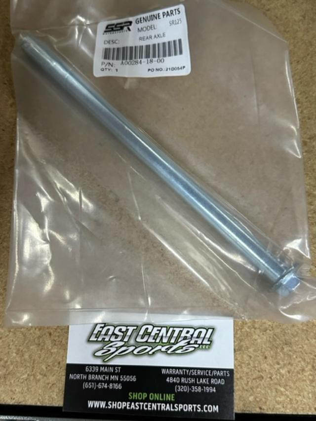 Ssr Rear End REAR AXLE 12X210XM12X1.25MM