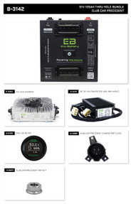 Eco Lithium Battery Complete Bundle for Club Car Precedent (09+)/Onward/Tempo 51V 105Ah - Thru Hole Eco Lithium Battery Complete Bundle for Club Car Precedent (09+)/Onward/Tempo 51V 105Ah - Thru Hole