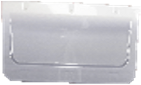 2.03.1355 INSPECTION COVER, MINERAL WHITE (A96. PEARL) 2.03.1355 INSPECTION COVER, MINERAL WHITE (A96. PEARL)
