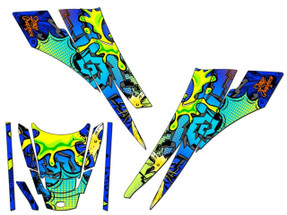 Graphic Kit For Polaris 120 ZANY Series Graphic Kit For Polaris 120 ZANY Series