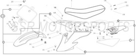 #6 (SR70C)
RIGHT REAR NUMBER PLATE BLACK
A00681-02-02 #6 (SR70C)
RIGHT REAR NUMBER PLATE BLACK
A00681-02-02