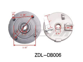 Front-Right Brake Shoe Assembly 3150DX-2 Front-Right Brake Shoe Assembly 3150DX-2