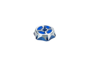 Colored Aluminum CNC Gas Cap (Blue) Colored Aluminum CNC Gas Cap (Blue)
