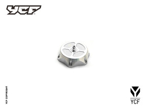 Colored Aluminum CNC Gas Cap (Silver) Colored Aluminum CNC Gas Cap (Silver)