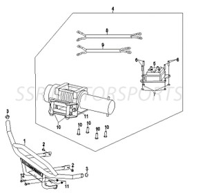 Winch Kit (SSR BISON 400) Winch Kit (SSR BISON 400)