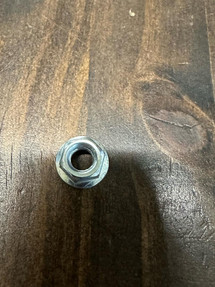 FLANGE NUT M6 (SILVER -OR- BLACK) FLANGE NUT M6 (SILVER -OR- BLACK)