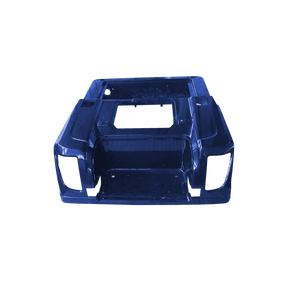 REAR COWL, MEDITERRANEAN BLUE, 2+2 SEATER REAR COWL, MEDITERRANEAN BLUE, 2+2 SEATER