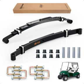 Golf Cart Rear Leaf Spring Kit With Bushings for EZGO TXT Golf Cart Rear Leaf Spring Kit With Bushings for EZGO TXT