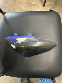 LEFT REAR NUMBER PLATE (Blue) (17 & Older) Fits SSR SR70c, SR70Auto, SR110, SR125 LEFT REAR NUMBER PLATE (Blue) (17 & Older) Fits SSR SR70c, SR70Auto, SR110, SR125