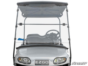 Corsa Blue E-Z-GO TXT Valor Flip Down Windshield for E-Z-GO TXT Valor : 2010+ Corsa Blue E-Z-GO TXT Valor Flip Down Windshield for E-Z-GO TXT Valor : 2010+